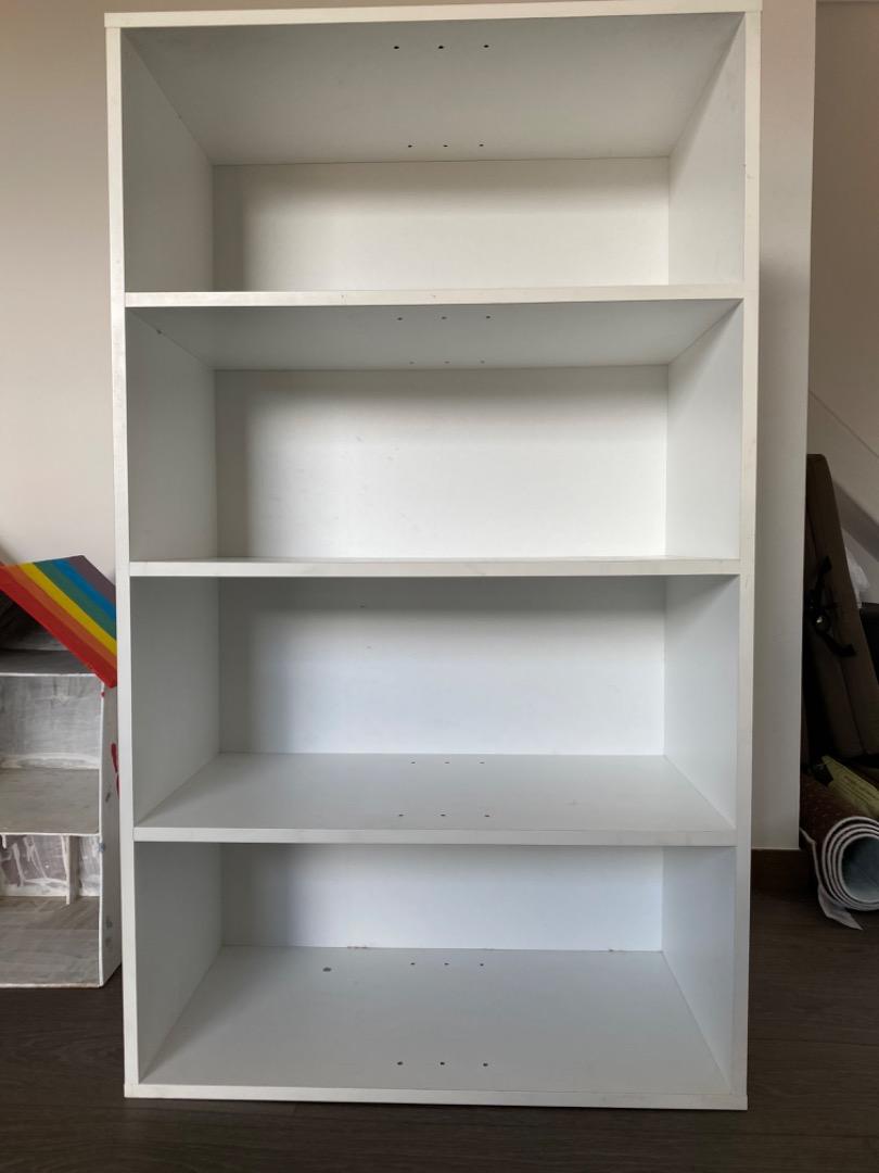 White Shelving unit, Furniture & Home Living, Furniture, Shelves