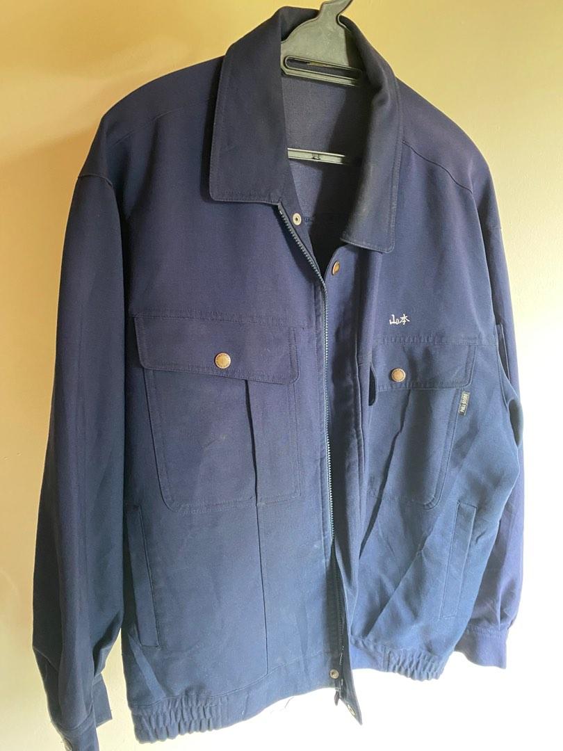 Work Jacket (Category: Coats, Jackets and Outerwear) located in Kuang. Submitted by bazillllll (Listing ID 1184065933, Image 1). Description: Work jacket possibly imported from Japan considering the embroidery in Japanese, bought from bundle/thrift store .