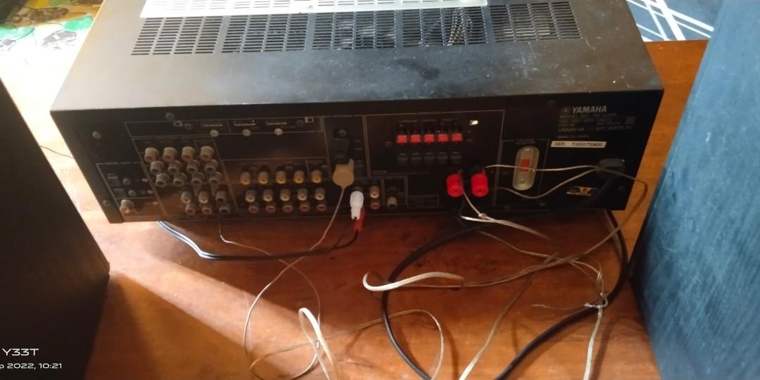 YAMAHA RXV365 with 3 way 10 inch ASTRON speaker, Audio, Soundbars