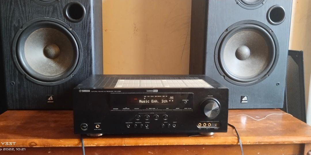 YAMAHA RXV365 with 3 way 10 inch ASTRON speaker, Audio, Soundbars