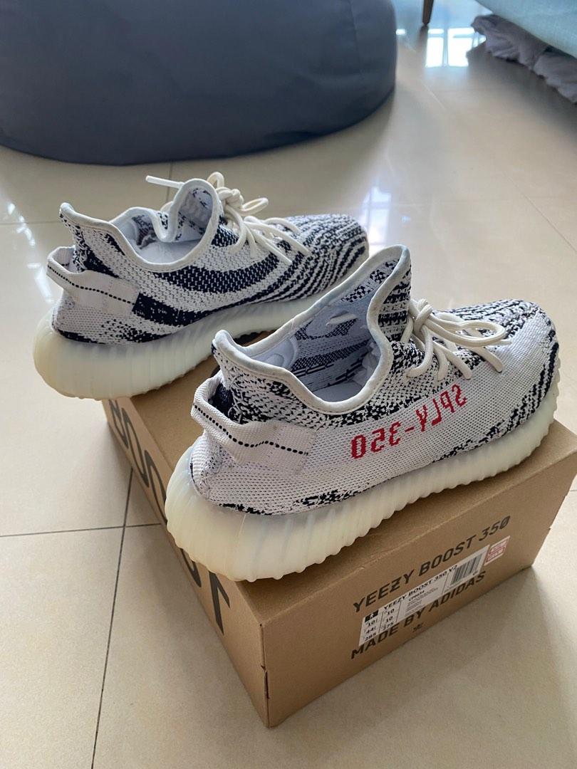 Yeezy on sale static zebra