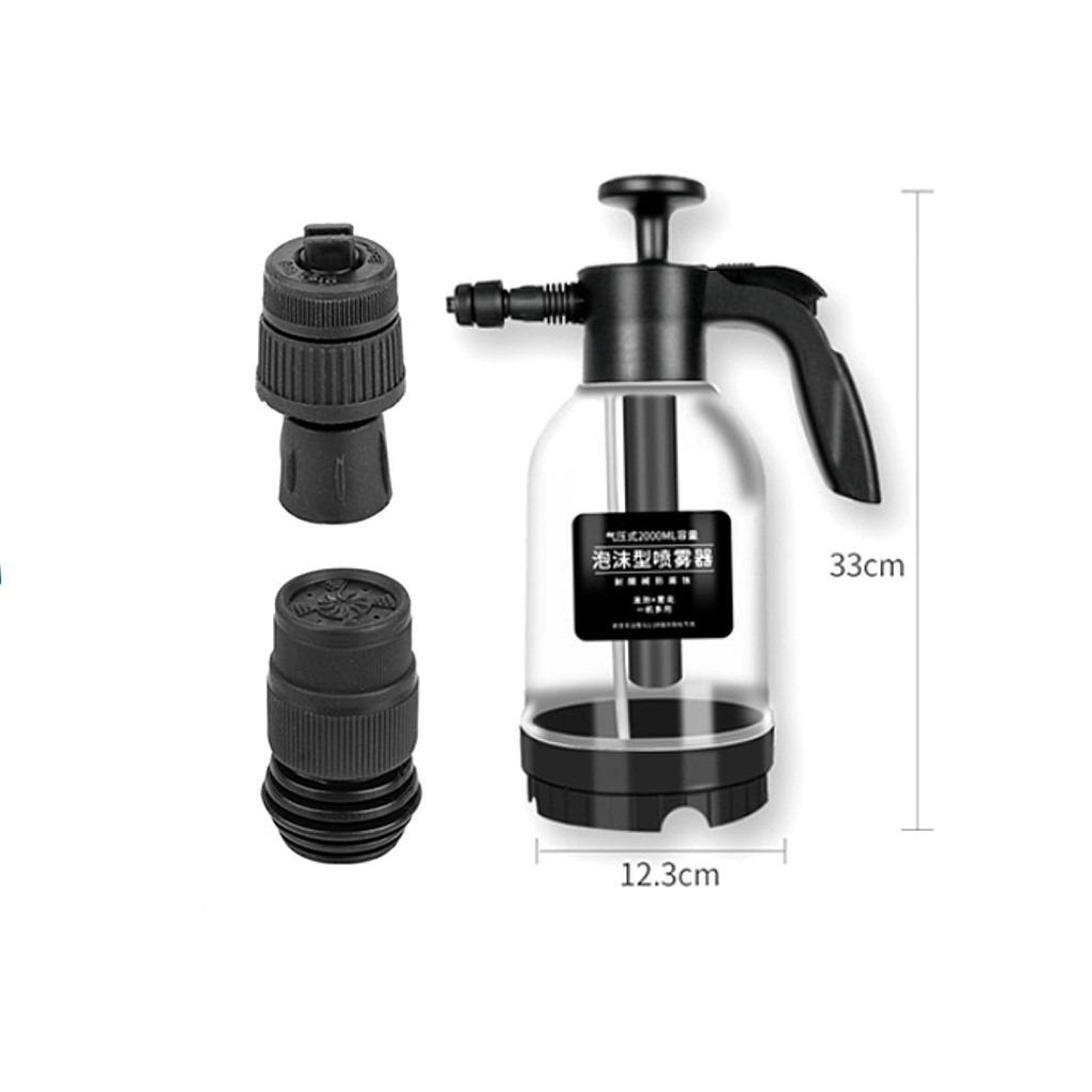 2L Car Wash Foam Sprayer Bottle Hand Pump Snow Foam Spray Bottle High