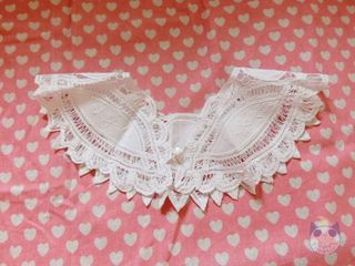 日韓 原宿 軟妹 頸鏈 耳環 耳釘 假領 necklace earring collar64234490064899110