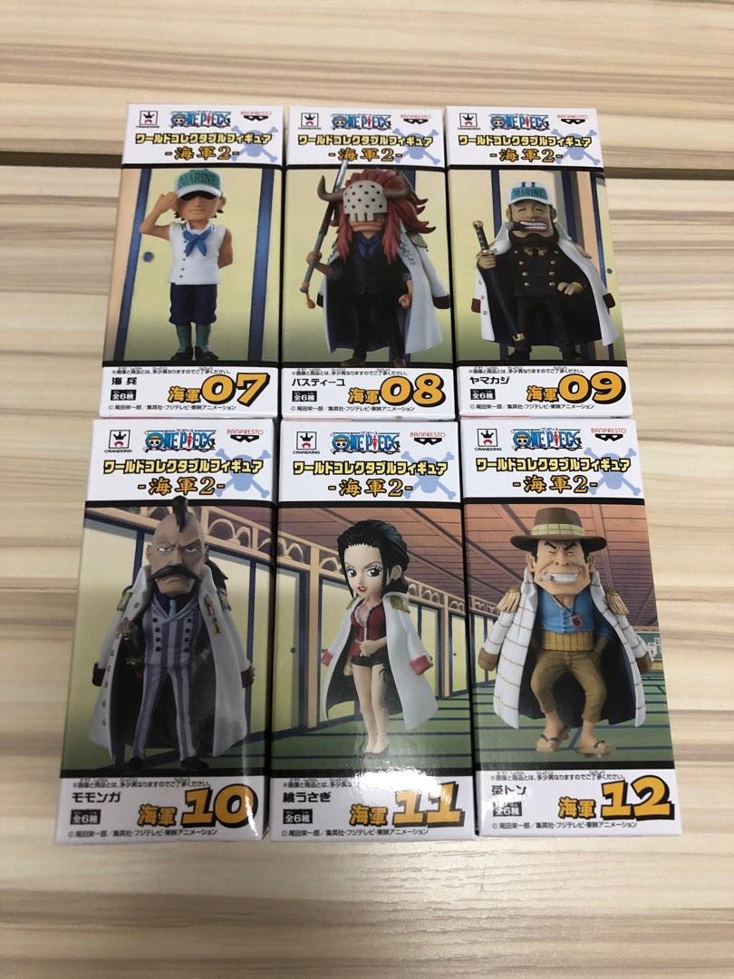 全新one Piece 海賊王航海王景品dwc Wcf Pop Dxf 一番賞海軍海軍2 中將火燒山海兵茶豚桃兔鼴鼠路飛巴斯提尤 興趣及遊戲 玩具 遊戲類