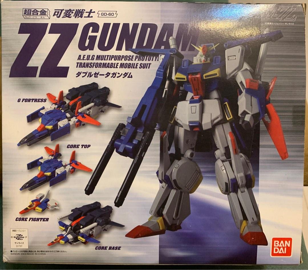 バンダイ 超合金 GD-60 可変戦士 ZZガンダム 機動戦士ガンダムZZ 超合金GD-