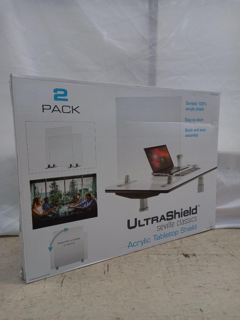 Acrylic Tabletop Shield 2 Pack Ultrashield, Furniture & Home Living