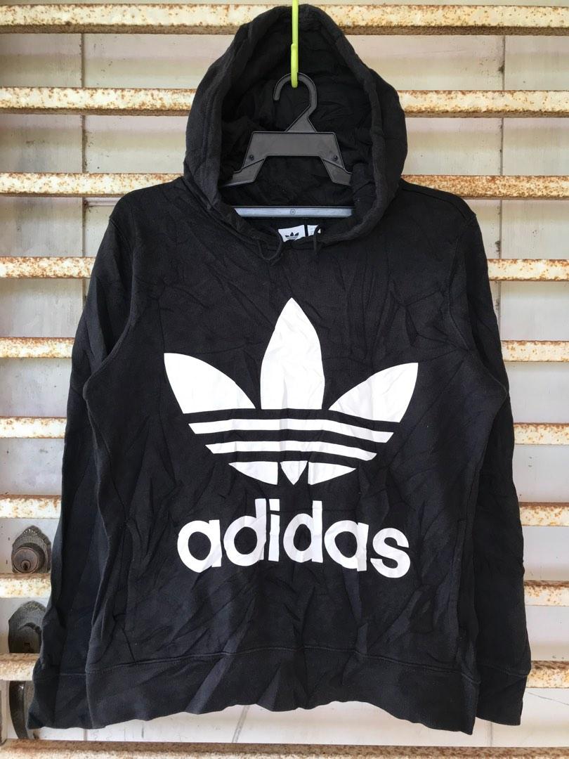 Adidas authentic hoodie black sale