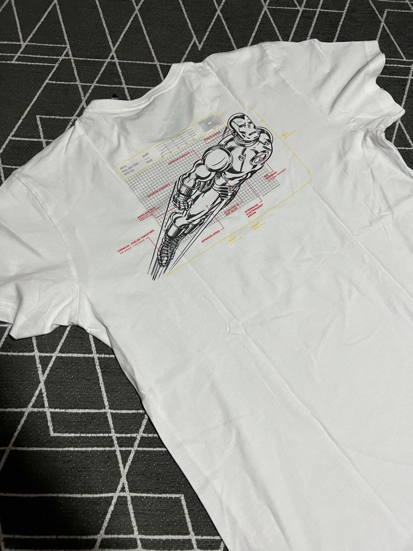 Adidas Iron Man Tshirt Men s Fashion Tops Sets Tshirts Polo