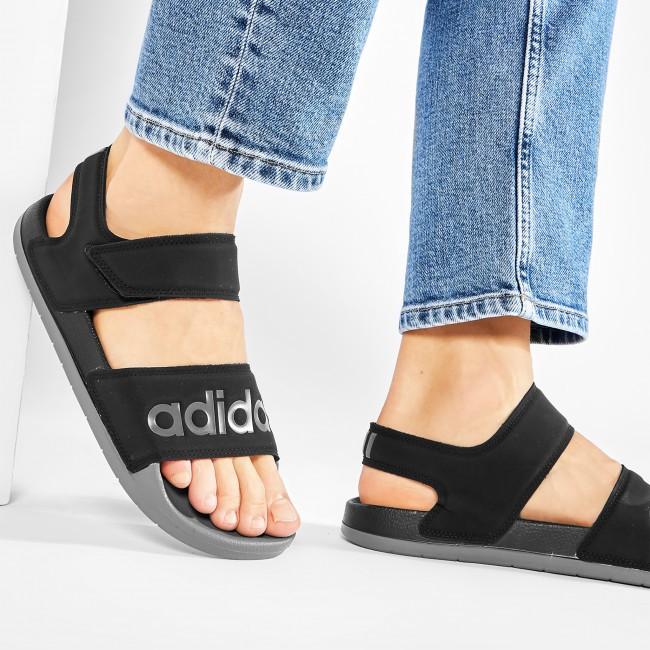 Adidas slip sales on sandals womens