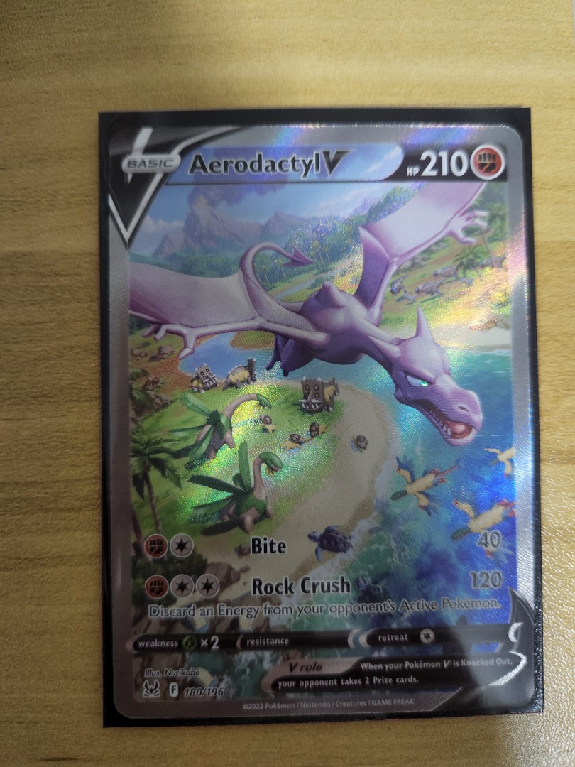 Lost Origin Aerodactyl V AA, Hobbies & Toys, Toys & Games on Carousell