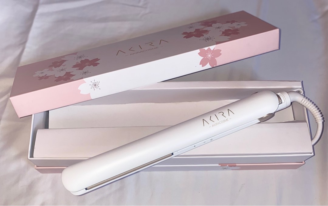 AKIRACOSME 2 in 1 Negative ion ceramic hair straightener, Beauty