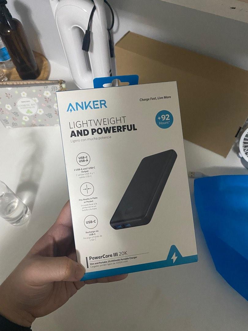 ANKER PowerCore III 20000mAh Powerbank, Mobile Phones & Gadgets, Mobile