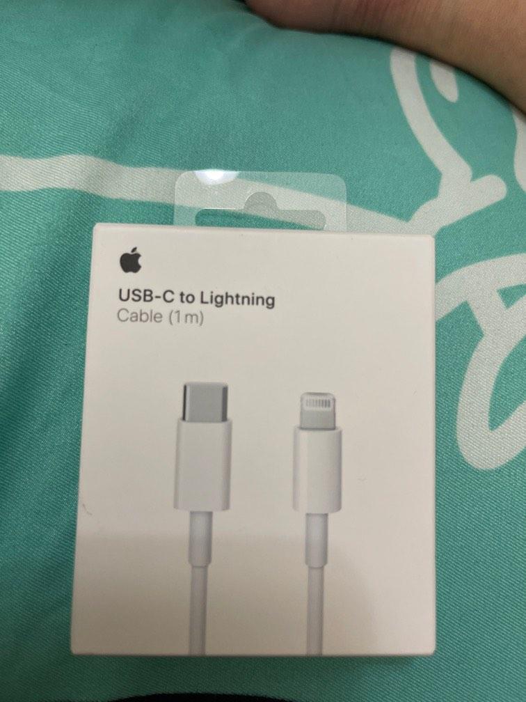 apple lightning to usb c cable 1 m