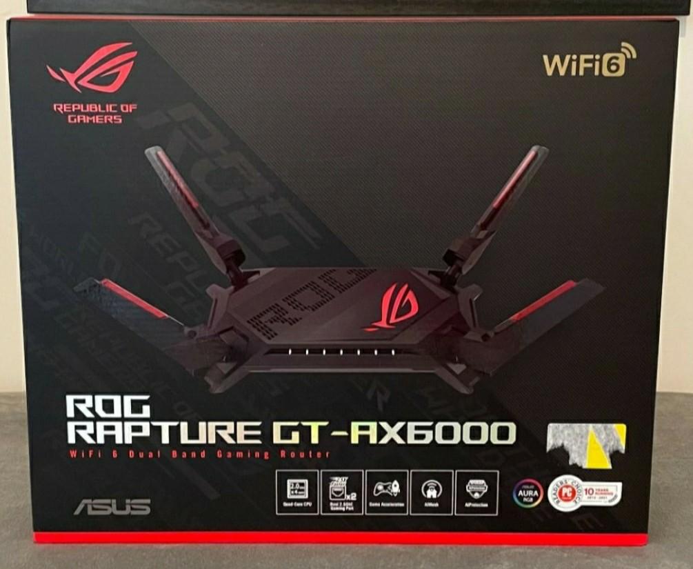 ASUS ROG Rapture GT AX6000 Dual-band 2.4GHz / 5GHz Wireless Router ...
