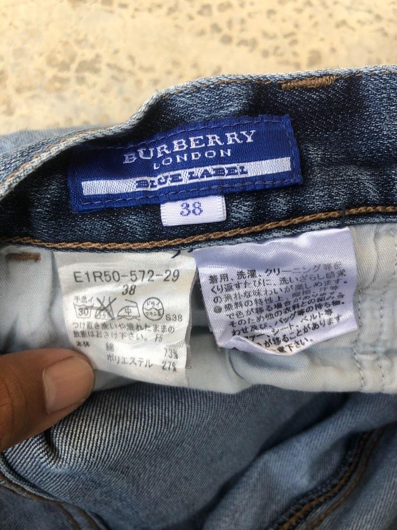 Authentic burberry london blue label skinny jeans distressed, Women's  Fashion, Bottoms, Jeans & Leggings on Carousell
