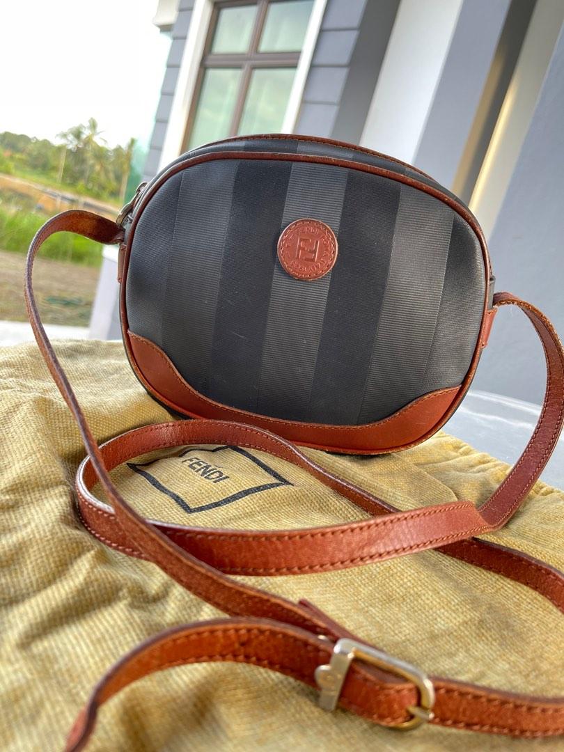 Authentic FENDI ROMA Vintage Crossbody Bag