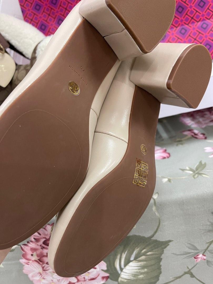 Authentic Tory Burch 433218 pump c multi i logo shoes