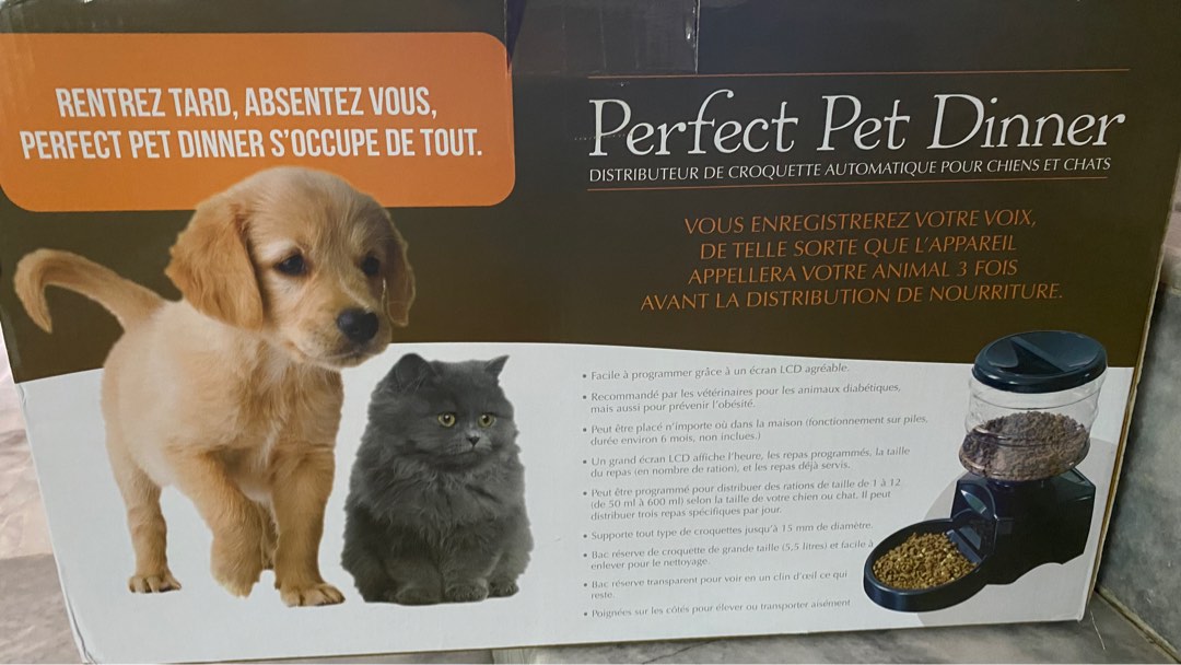 Perfect pet sales dinner automatic feeder