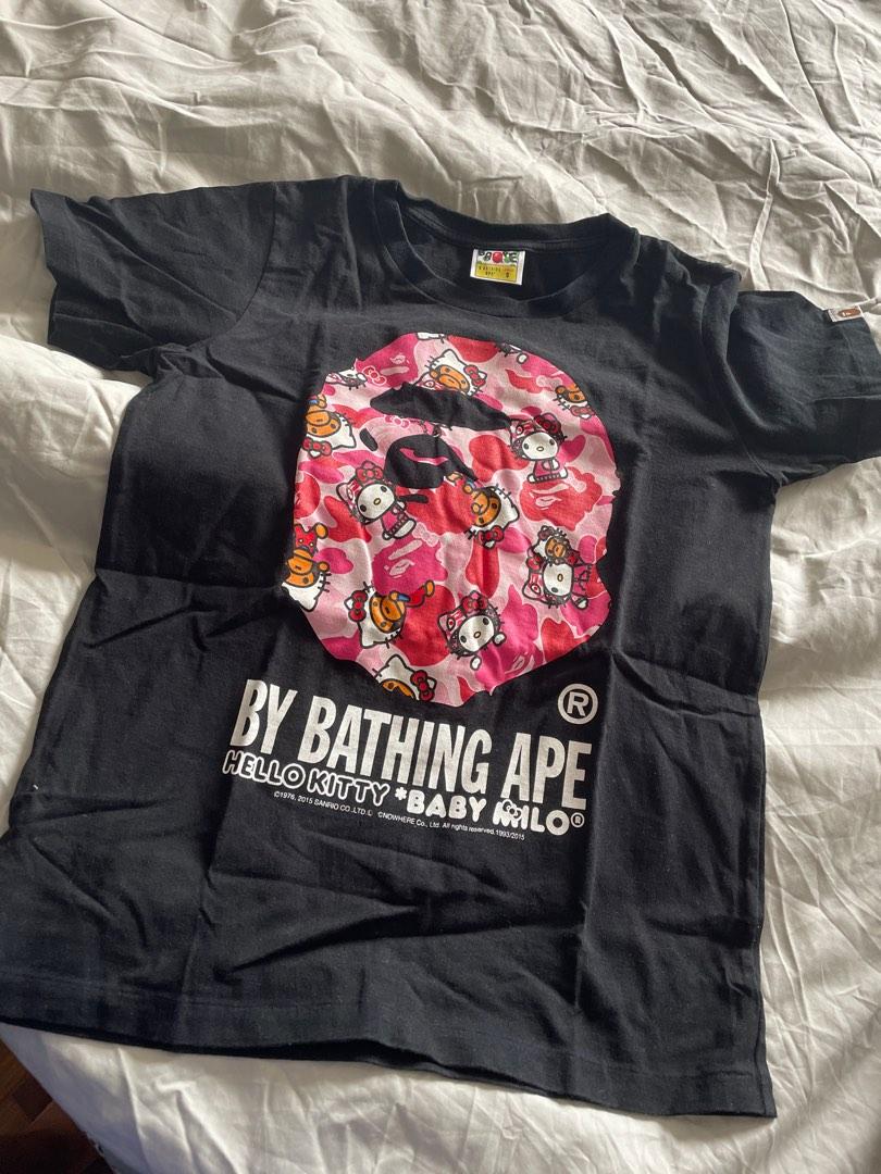 Hello kitty bape shirt hot sale