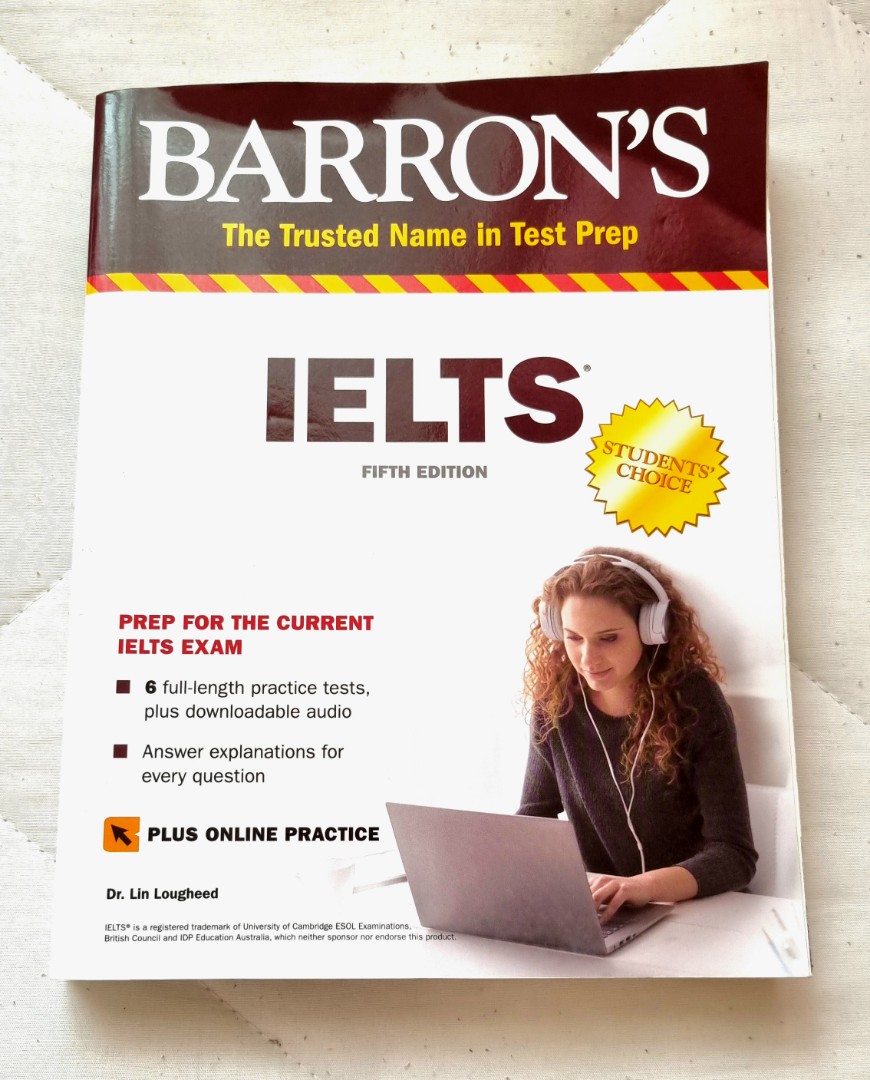 IELTS　(5th　Books　on　Carousell　Edition),　Assessment　Hobbies　Magazines,　Toys,　Books　Barron's　book
