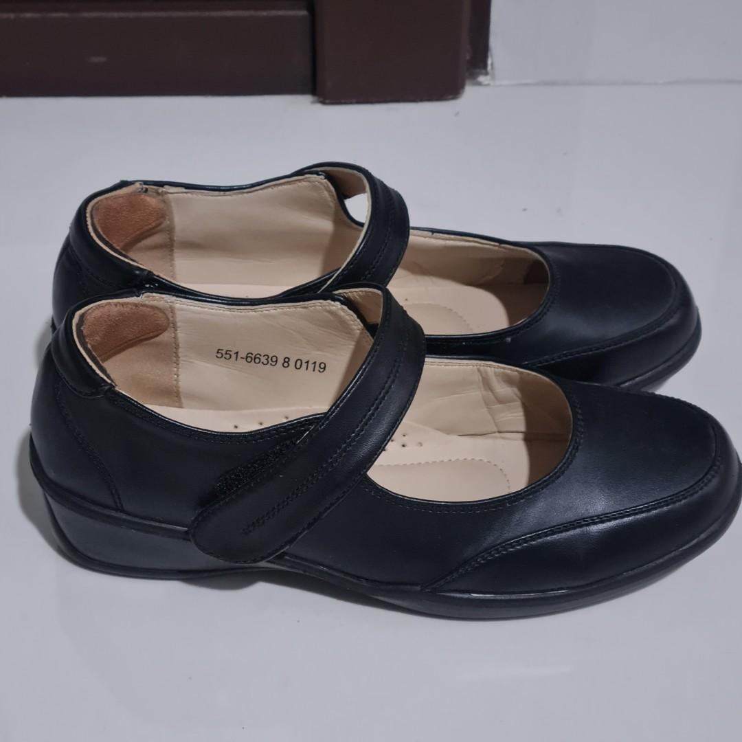 Bata Black PVC shoes