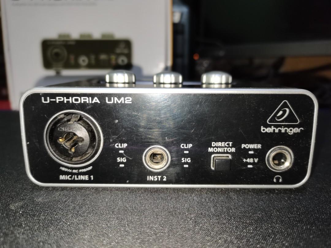 Berhinger UM2 USB Audio Interface, Audio, Other Audio Equipment on ...
