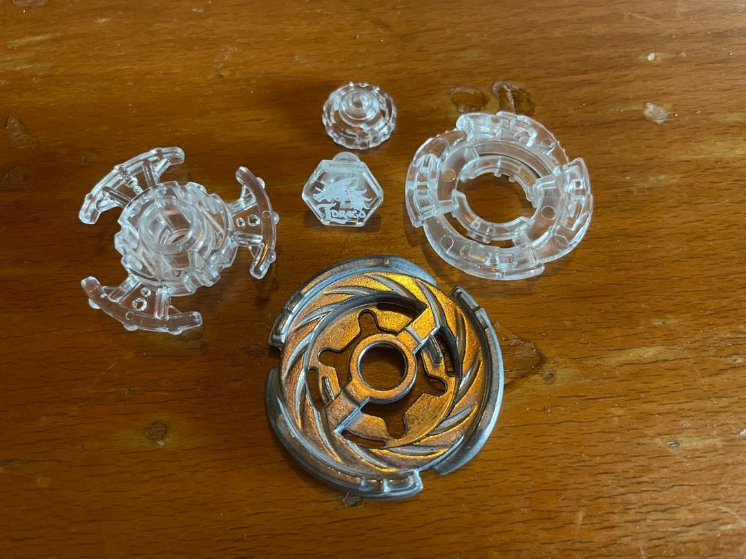 Beyblade Storm L Drago Crystal Wolf Version WD145B Limited Edition