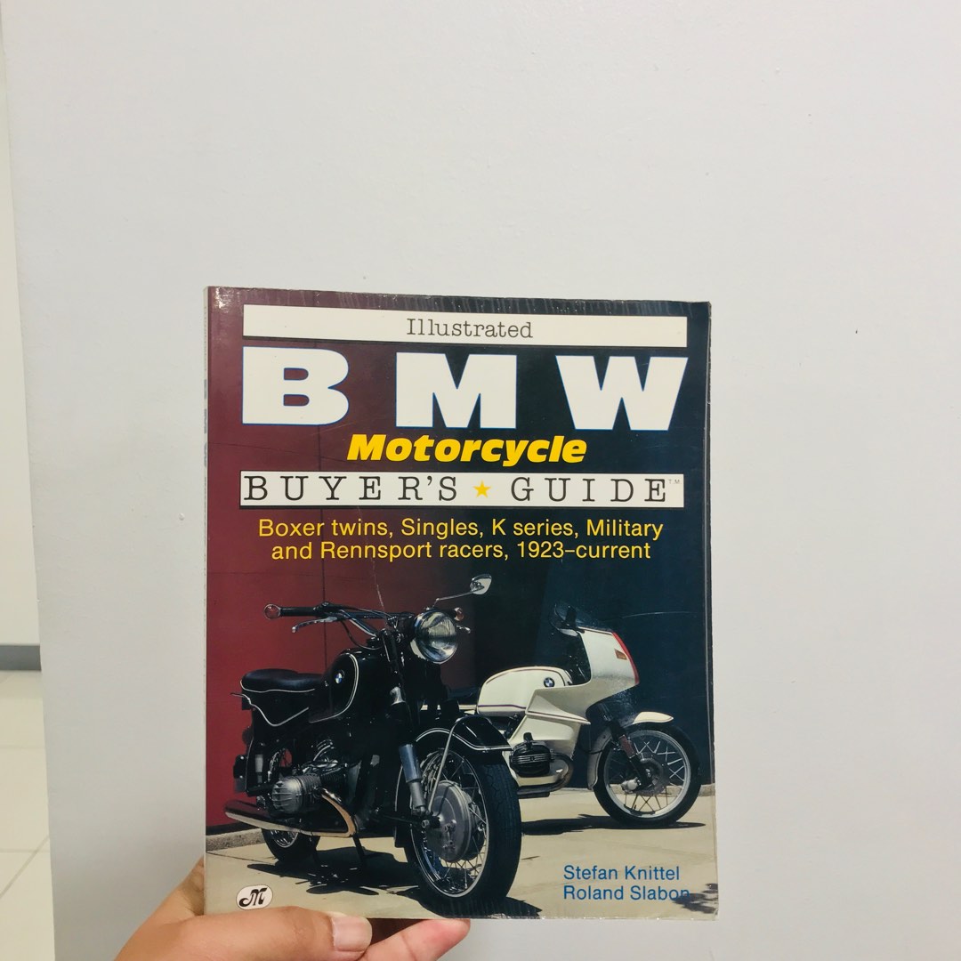BMW MOTORCYCLE GUIDE BOOK, Hobbies & Toys, Books & Magazines, Textbooks