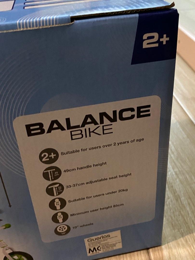 BNIB Evo Balance Bike Blue, Sports Equipment, Bicycles & Parts