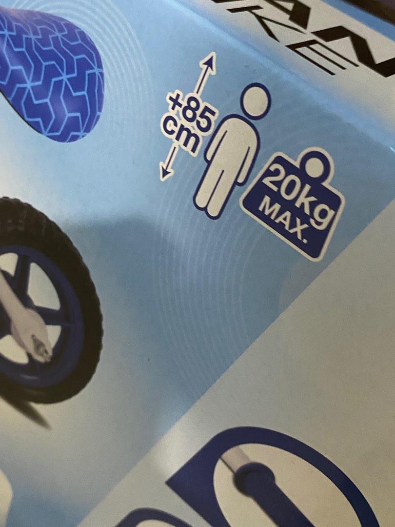 BNIB Evo Balance Bike Blue, Sports Equipment, Bicycles & Parts