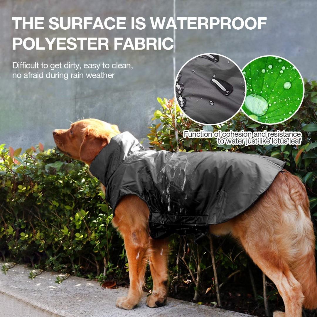 Rain proof dog best sale coats