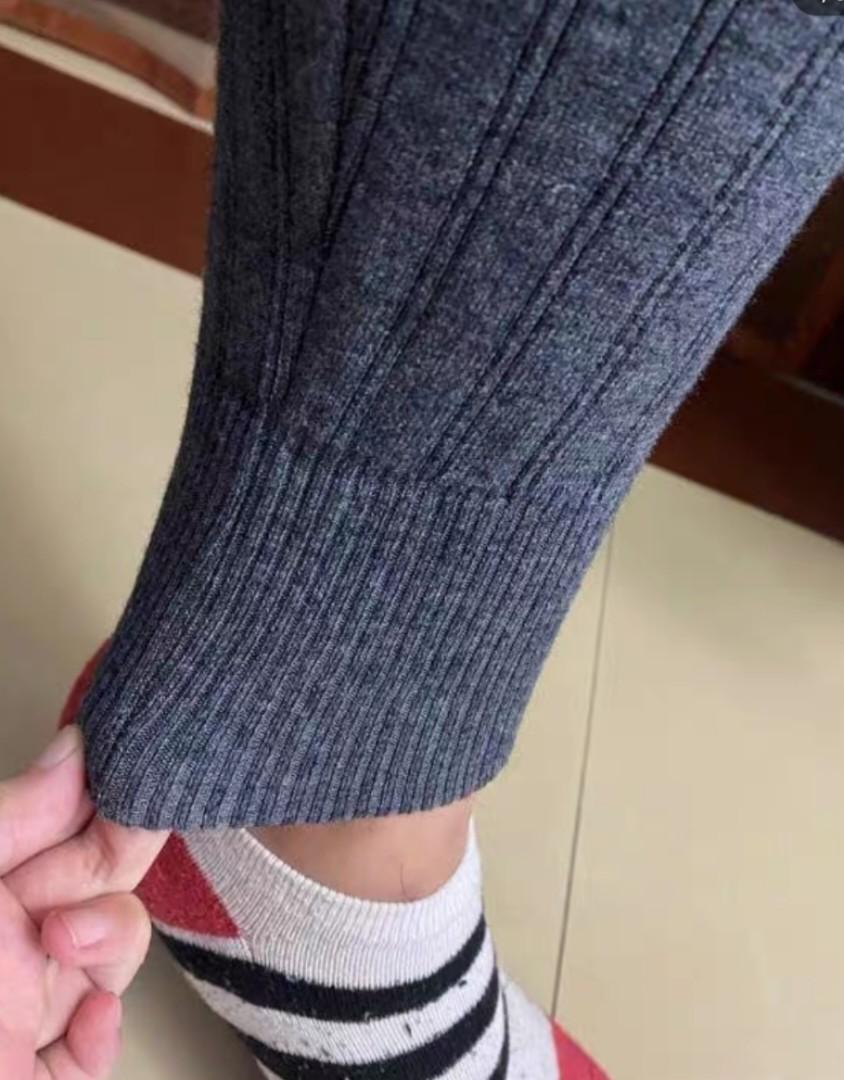 Mens knee top length long johns