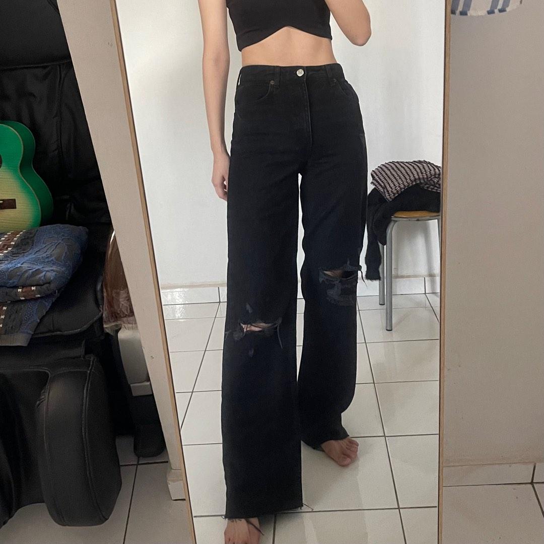 BNWT Zara High Waisted Pants, Women's Fashion, Bottoms, Jeans & Leggings on  Carousell