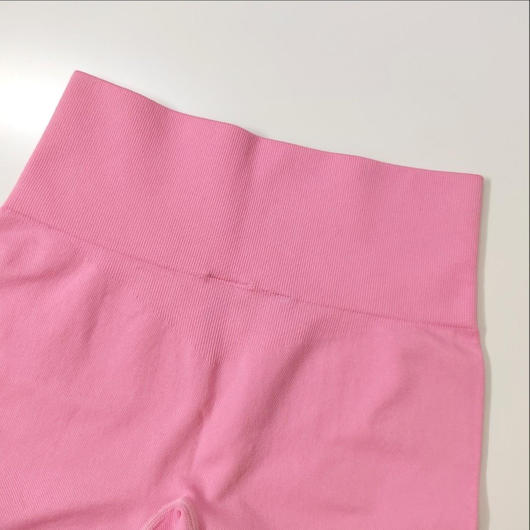 BO+TEE, Shorts, Botee Seamless High Waist Biker Shorts In Pink