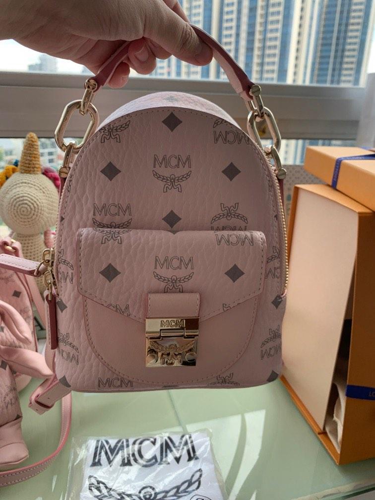 Mcm visetos mini sale backpack