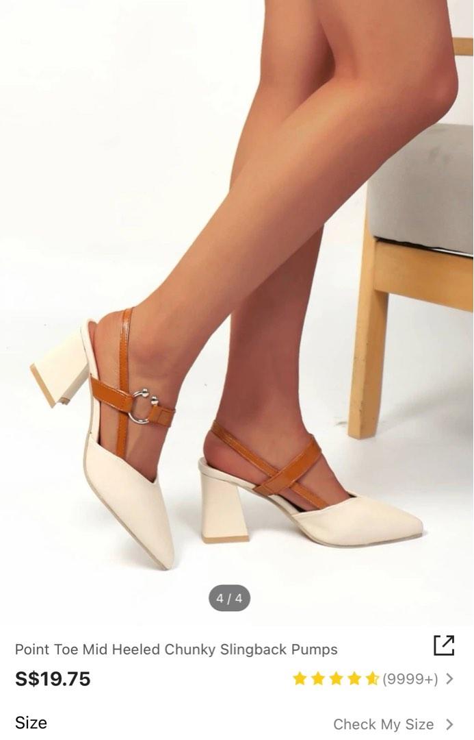 slingback platform pumps