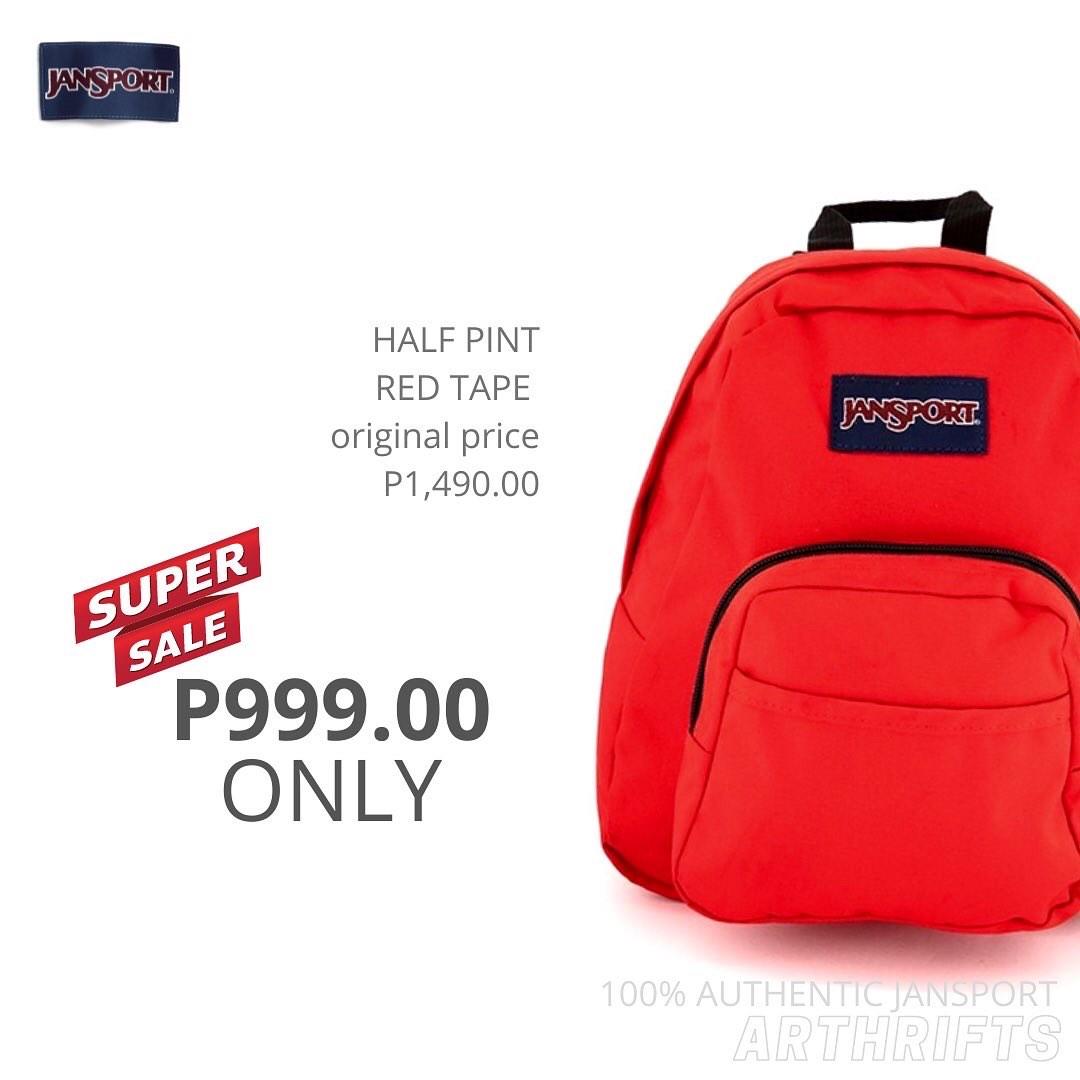 Jansport small clearance backpack price