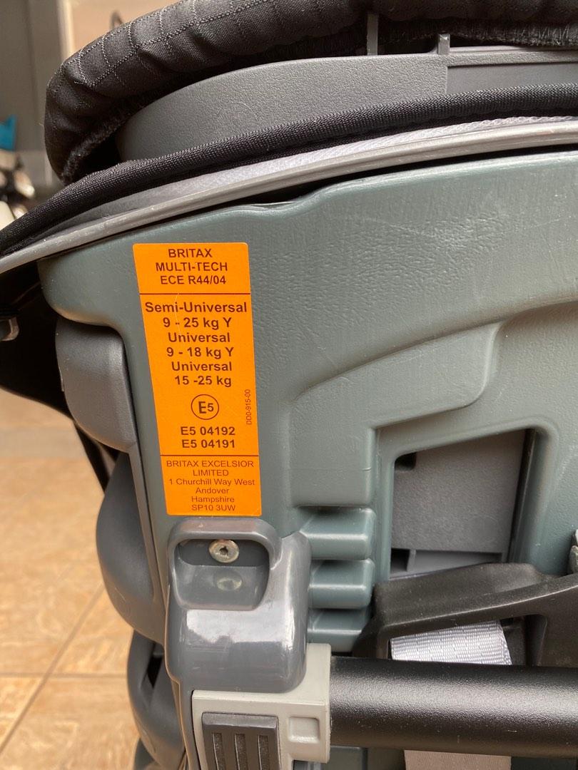 Britax clearance semi universal