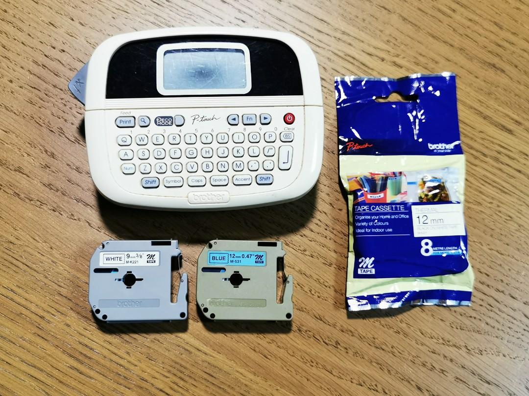 Brother PT-90 label machine, Computers & Tech, Printers ...