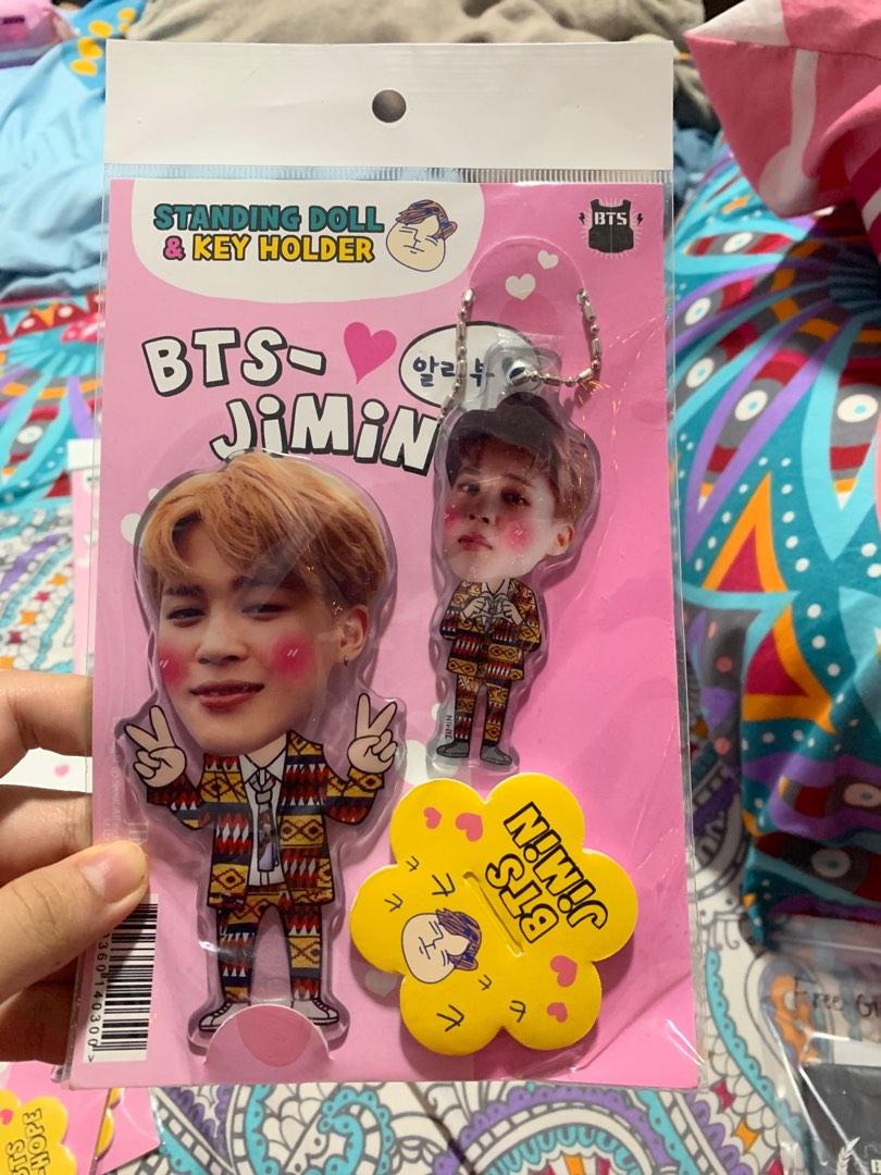 Bts members keychain and standing doll, Hobbies & Toys, Memorabilia