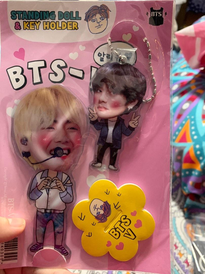 Bts members keychain and standing doll, Hobbies & Toys, Memorabilia