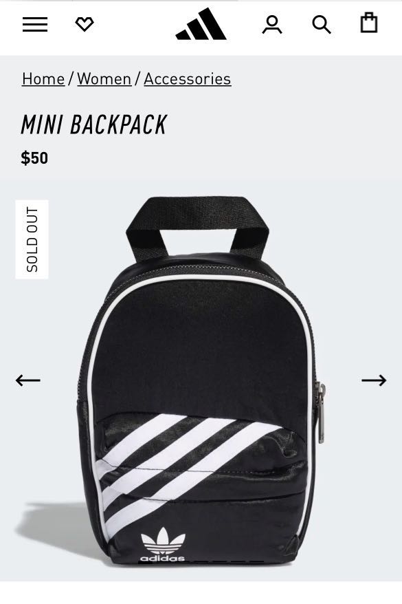 Adidas mini backpack price clearance