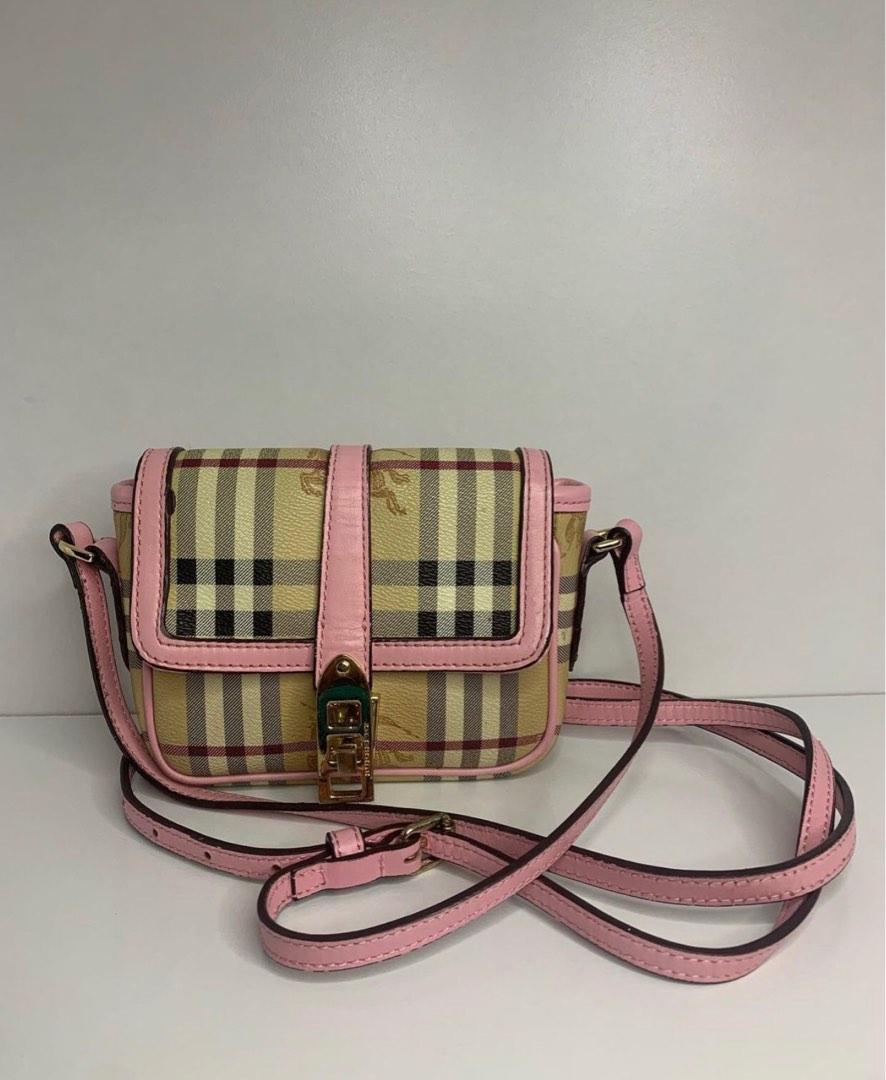 Burberry Hypermarket Check Mini Cross-body in Baby Pink Frame, Women's  Fashion, Bags & Wallets, Cross-body Bags on Carousell