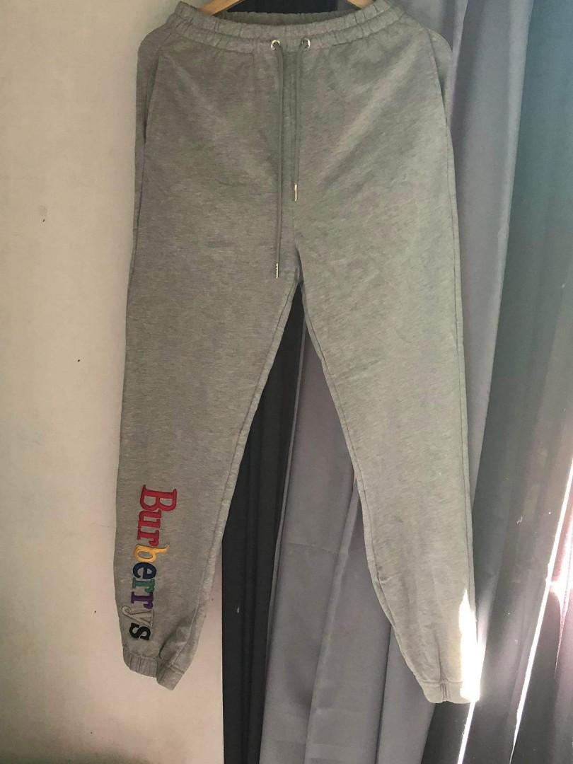 Burberry Jogger, Men's Fashion, Bottoms, Joggers on Carousell
