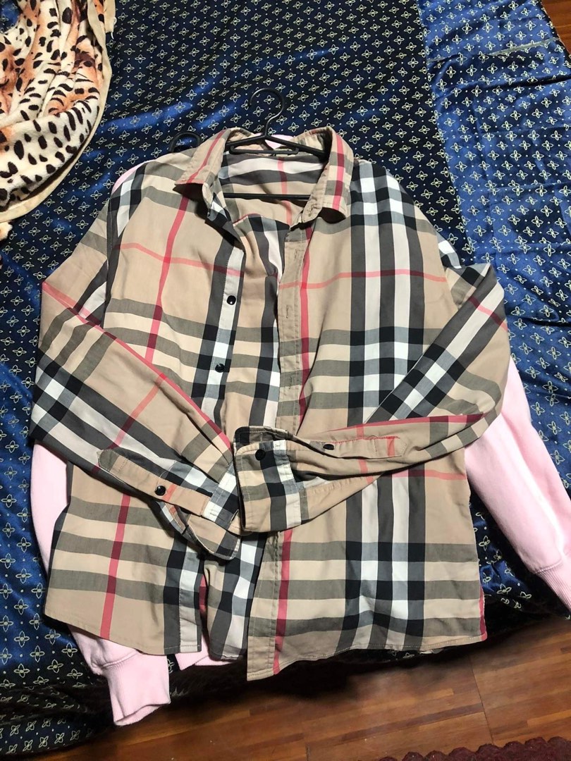 Burberry Plaid, Men's Fashion, Coats, Jackets and Outerwear on Carousell