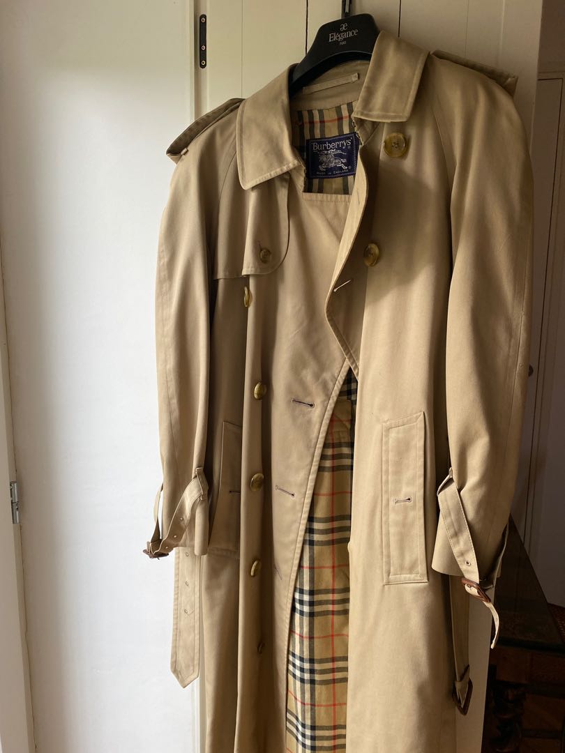 Burberry trench coat 2 in one set come with a long wool vest Luxury Apparel on Carousell