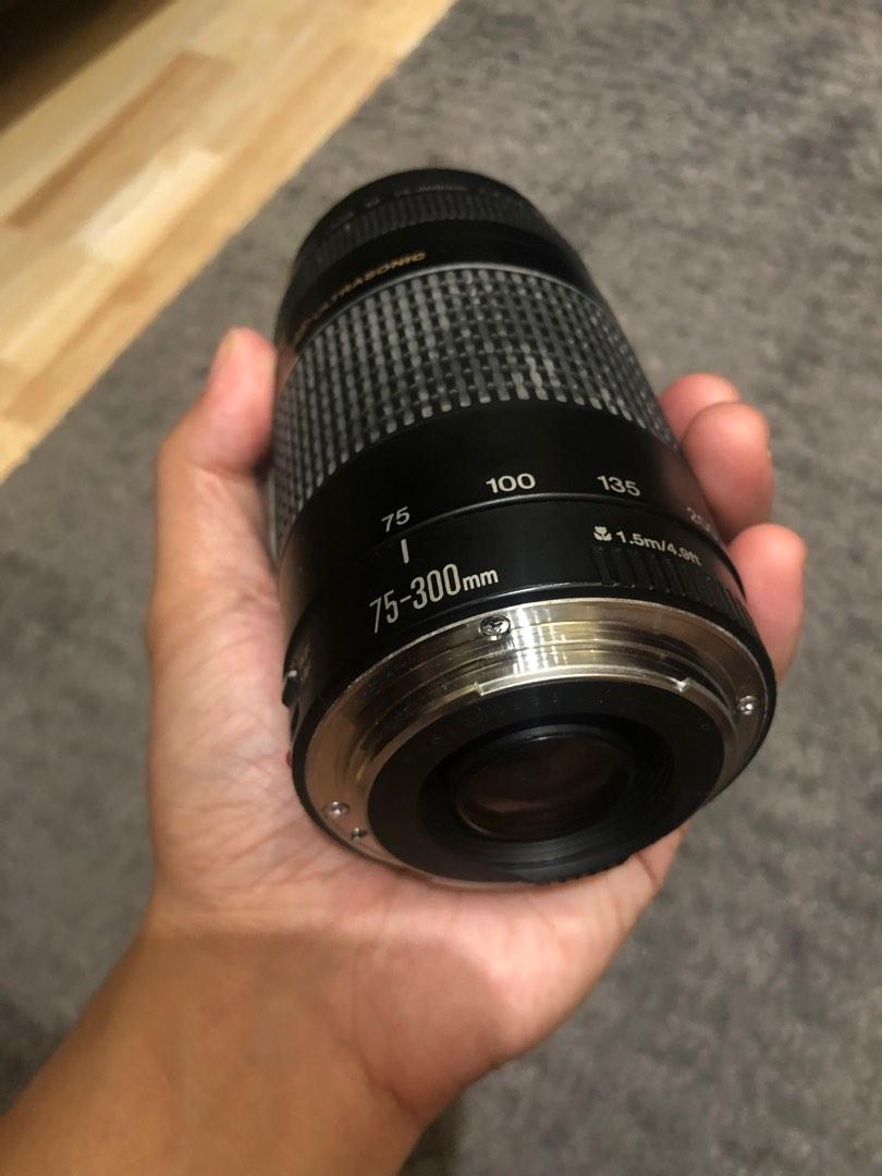 Canon 75 300mm Lens Iii Usm Photography Lens Kits On Carousell
