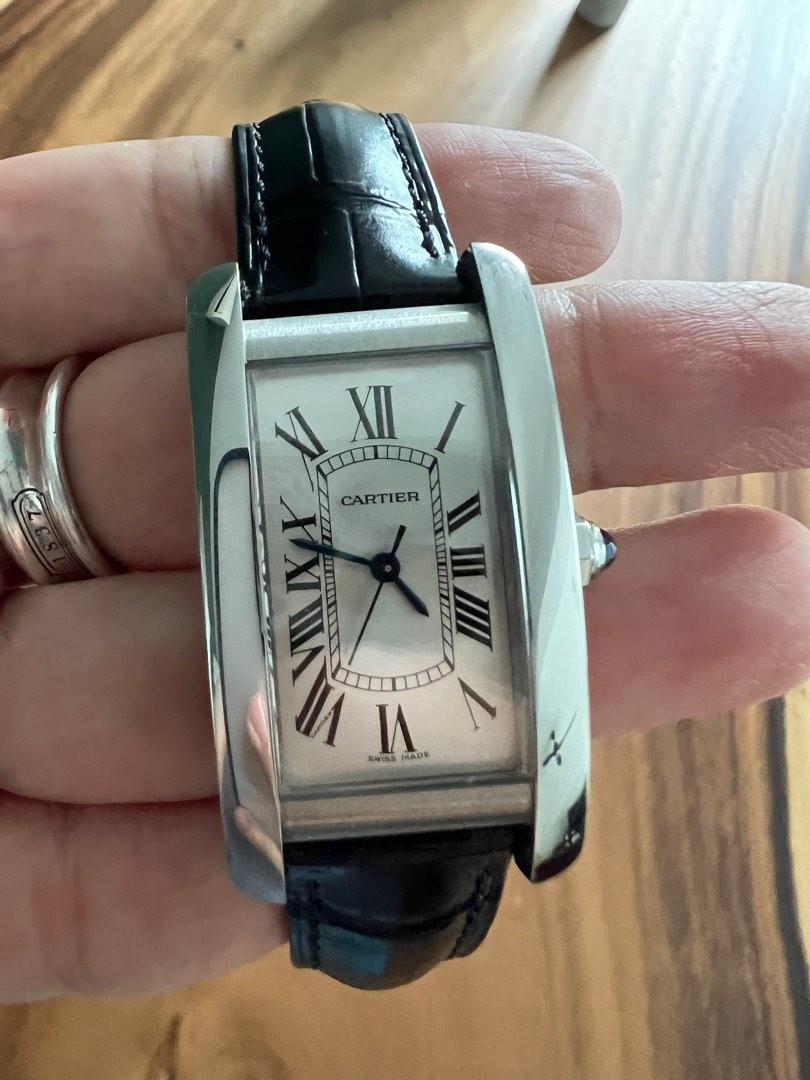 Cartier tank americaine watch hot sale