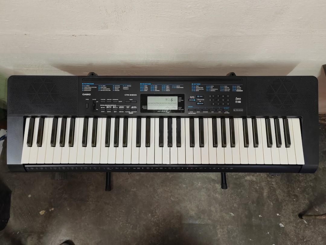 Casio CTK2300 Keyboard, Hobbies & Toys, Music & Media, Musical