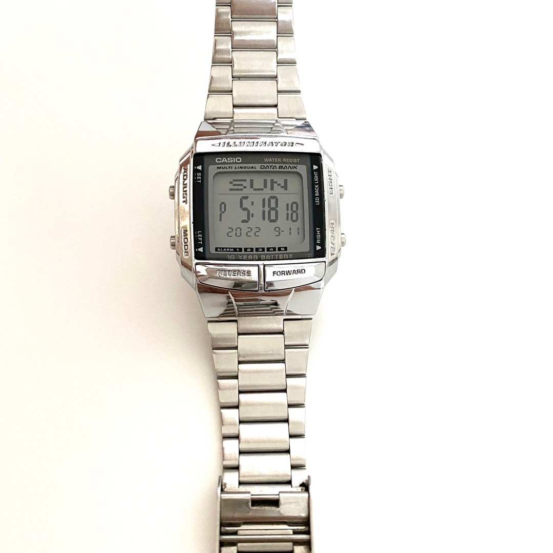 Casio Retro DB-360 Watch (Silver), Women's Fashion, Watches ...